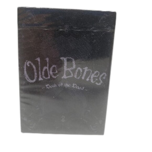 New Olde Bones Deck of the Dead Playing Cards US Playing Card Company Sealed - Picture 1 of 11